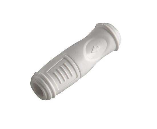 Обратный клапан прямой 3/8"-3/8" (трубка-трубка)