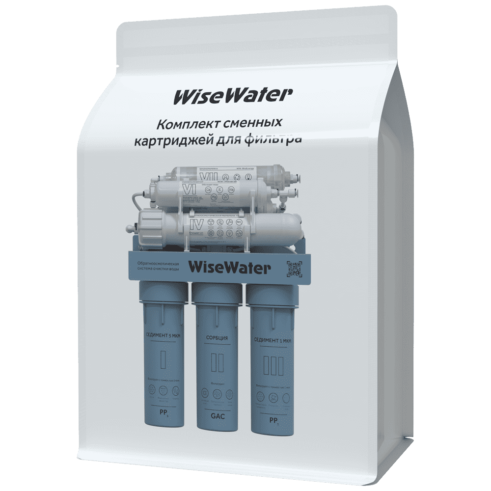 Сменные картриджи WiseWater Osmos BioEnergy 6